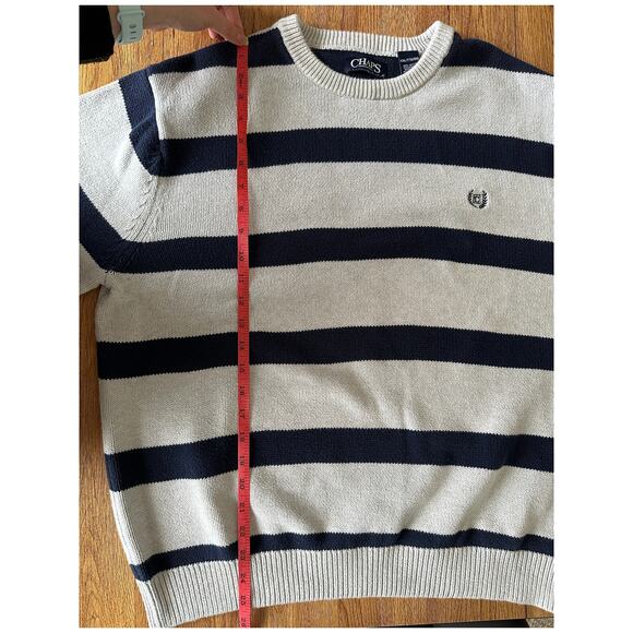 Champs Vtg Style Stripped Crewneck Sweater Size Large - Picture 4 of 6